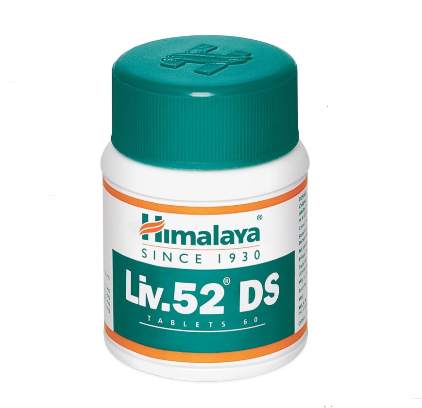 Butelka suplementu dietycznego Liv.52 DS firmy Himalaya.